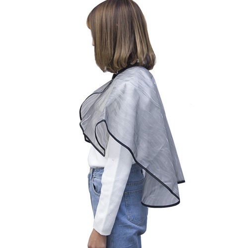 Salon hair cape grey short - hair,