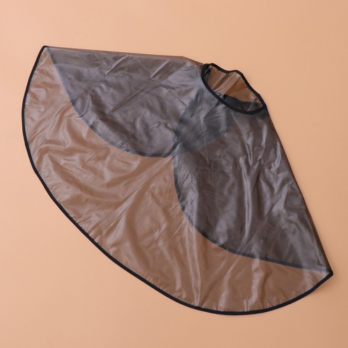 Reusable black shampoo cape - black,