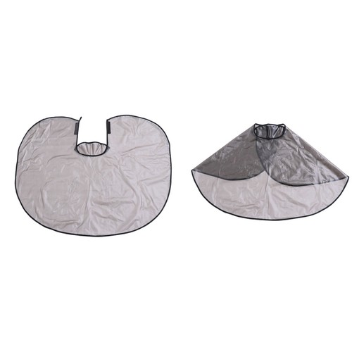 Black hairdressing cape - black,