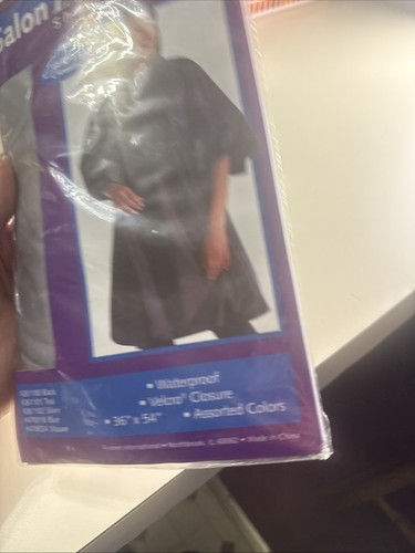 Vinyl shampoo cape - shampoo,