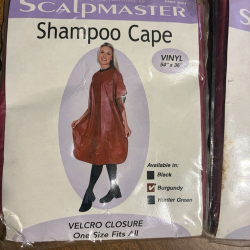 Vtg y2k vinyl shampoo - vinyl, cape